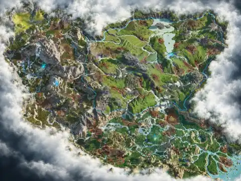 Interactive map of the Western Frontier in Avatar: Frontiers of Pandora with collectible markers
