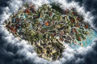 The Ravines: Avatar map of Pandora